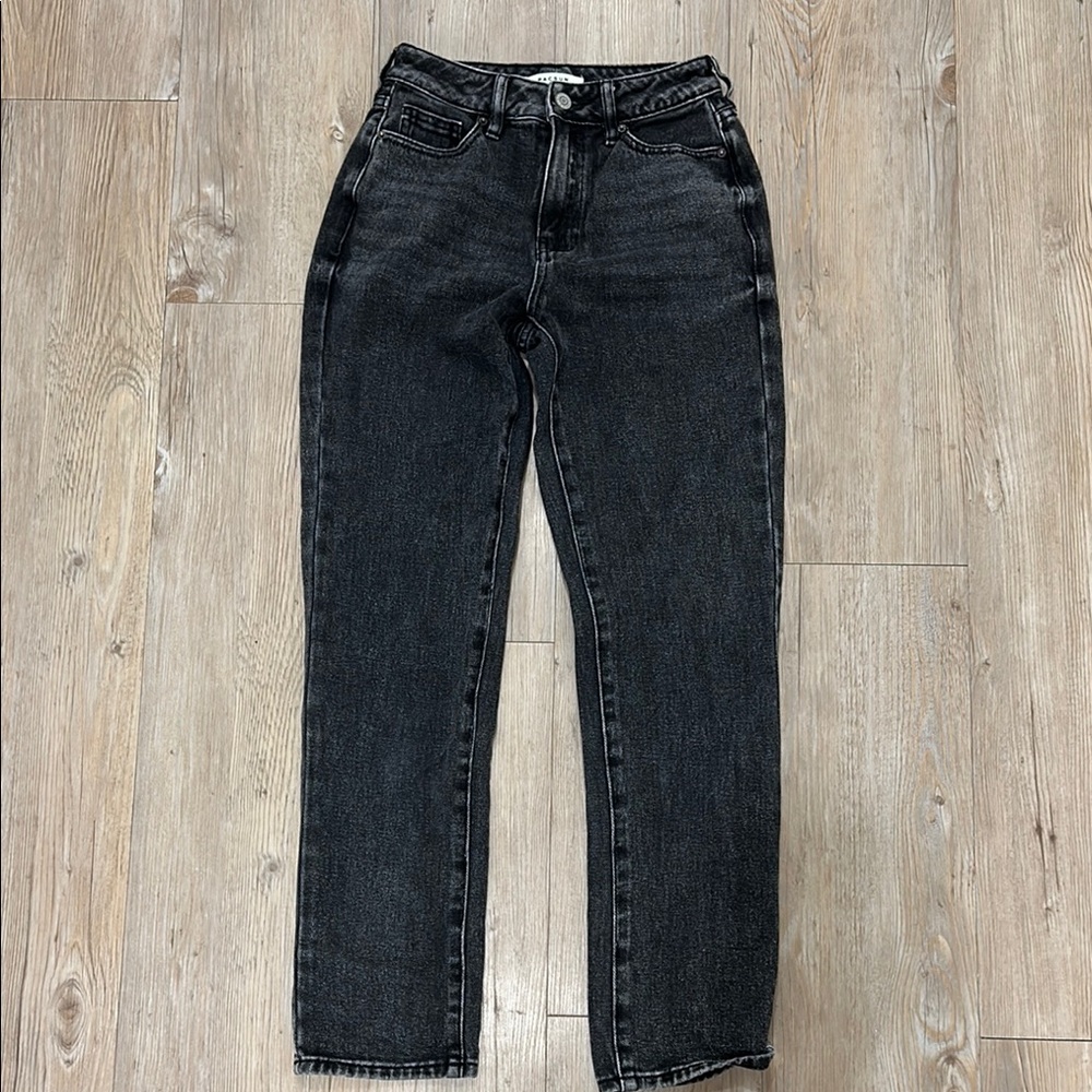 Pacsun Stylish Black Denim Jeans